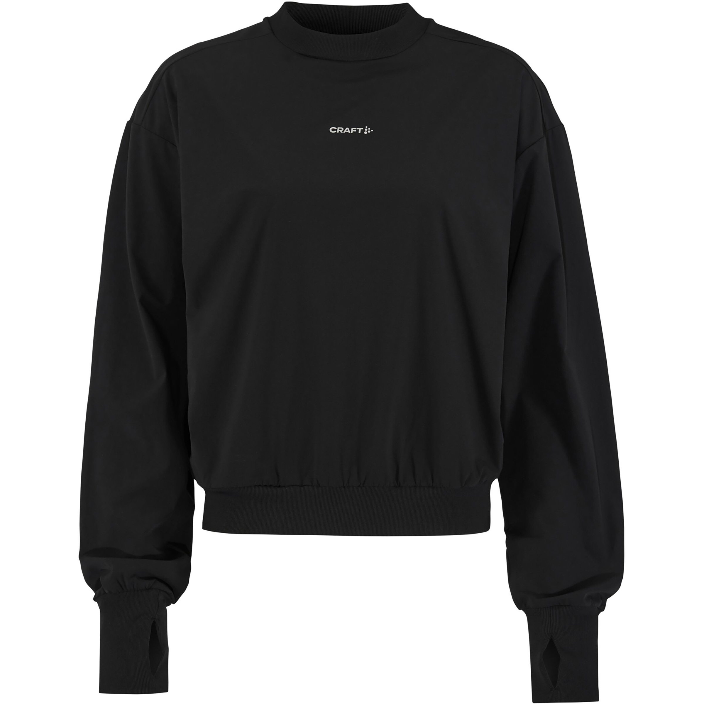 Craft Hypervent Wind Damen Pullover schwarz Größe XS Laufen | Trailrunning Windabweisend
