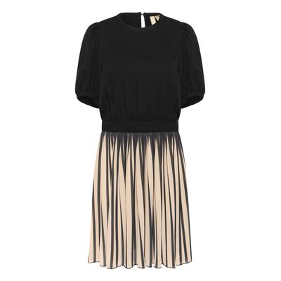 Jerseykleid CULTURE "Jerseykleid CUcain", Damen, Gr. S, N-Gr, schwarz, Obermaterial: 100% Viskose CV., Kleider Jerseykleid