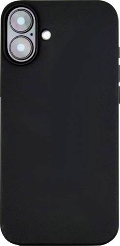 JT Berlin BackCase Pankow Soft Backcover Apple iPhone 16 Schwarz Induktives Laden 11075