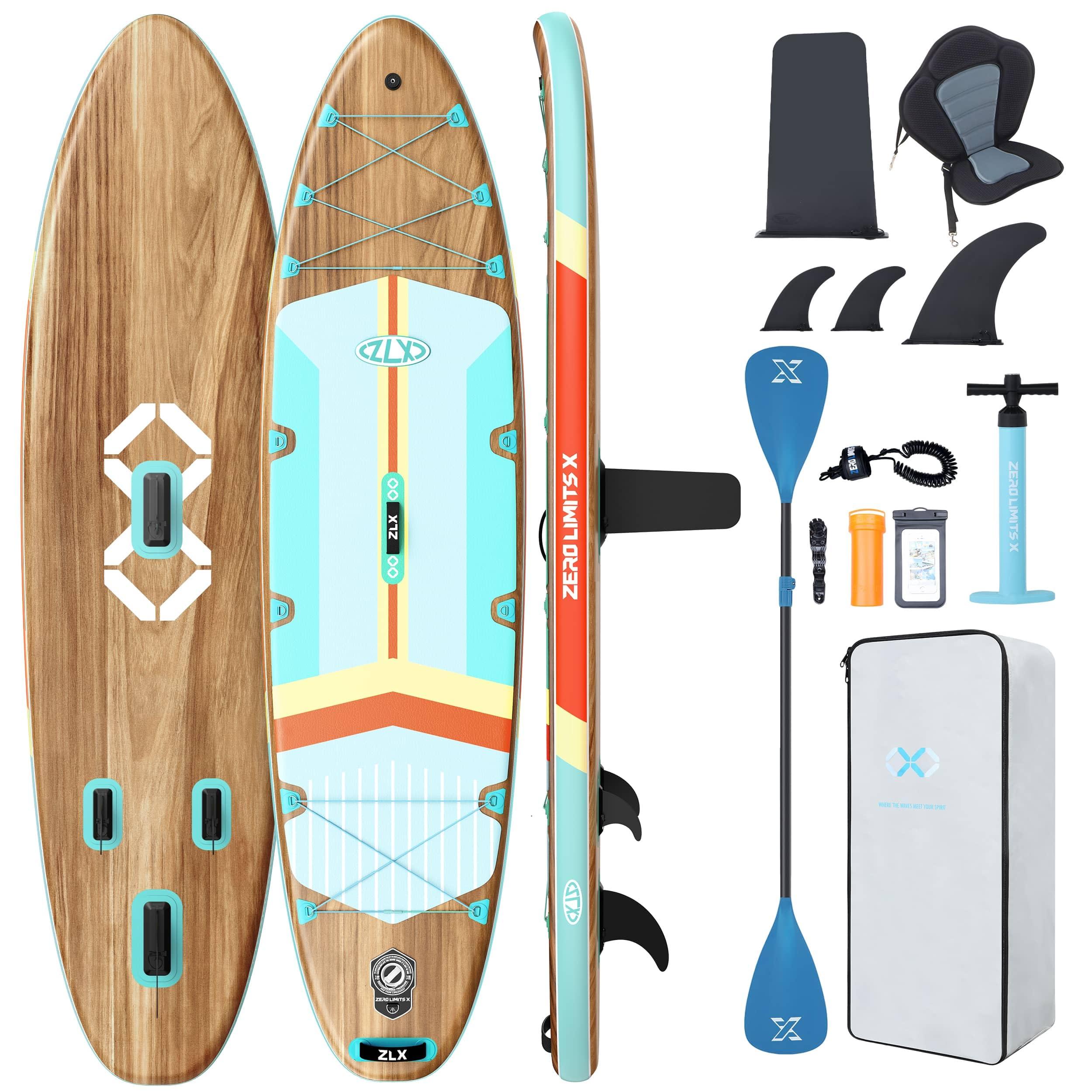 SUP-Board - Stand-Up-Paddleboard - 350 cm - Aufblasbar - 33 Zoll breit