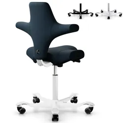HAG CAPISCO 8106 | Wollstoff Select dunkelblau | Konfigurator