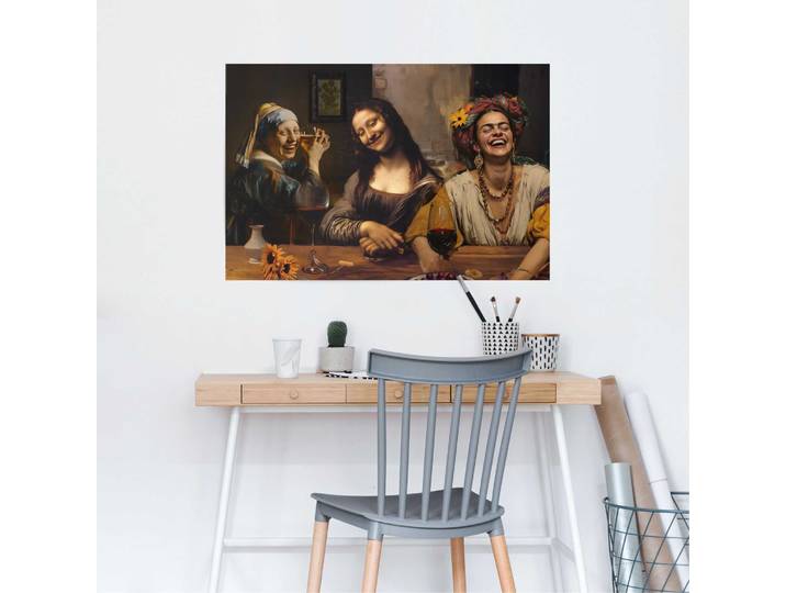 Affiche Girls Night Out Papier Marron 61 x 92 x 0cm