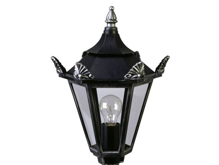 Albert Leuchten Landhausstil Mastleuchte 754 S MASTLEUCHTE, dimmbar, schwarz, Aluminium, Landhaus / Rustikal