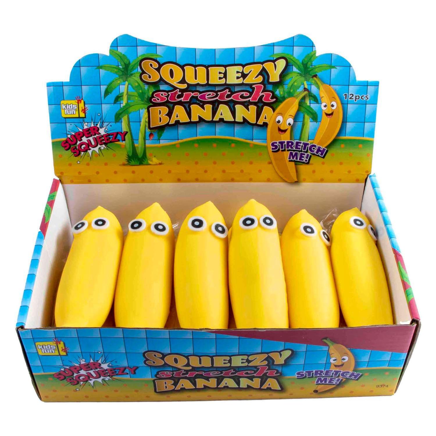 Jono Toys Squeeze Sand Gefüllte Banane 15 cm 159 Gramm (47773292)