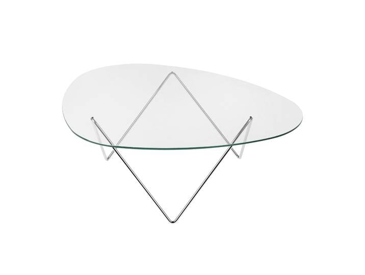 GUBI Pedrera Couchtisch Krom