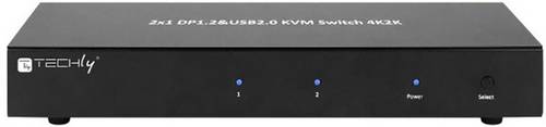 TECHly IDATA-DP-KVM2 2 Port DisplayPort-Switch DisplayPort 3840 x 2160 Pixel