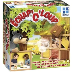 Megableu 678004 Brettspiel Echap'O'Loup Rennen (Französisch, 2 - 3 Spieler)