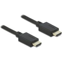 High Speed HDMI-Kabel 48 Gbps 8K 60Hz schwarz, 1 Meter