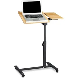Relaxdays Laptoptisch, Notebook Ständer, Gelb
