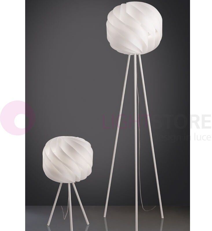 Globe Piantana Con Treppiede Design Moderno