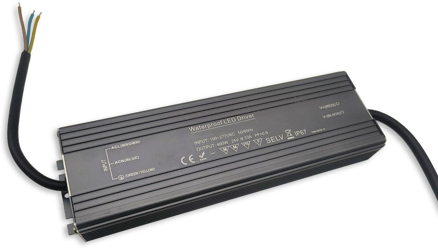 Isoled Led Trafo 24v/dc, 400w, Kompakt, Ip67, Selv