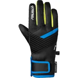REUSCH Dan R-TEX® XT Junior black/blue/safety yellow - 3,5