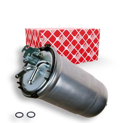 FEBI BILSTEIN Kraftstofffilter 100482 Leitungsfilter 195mm für VW