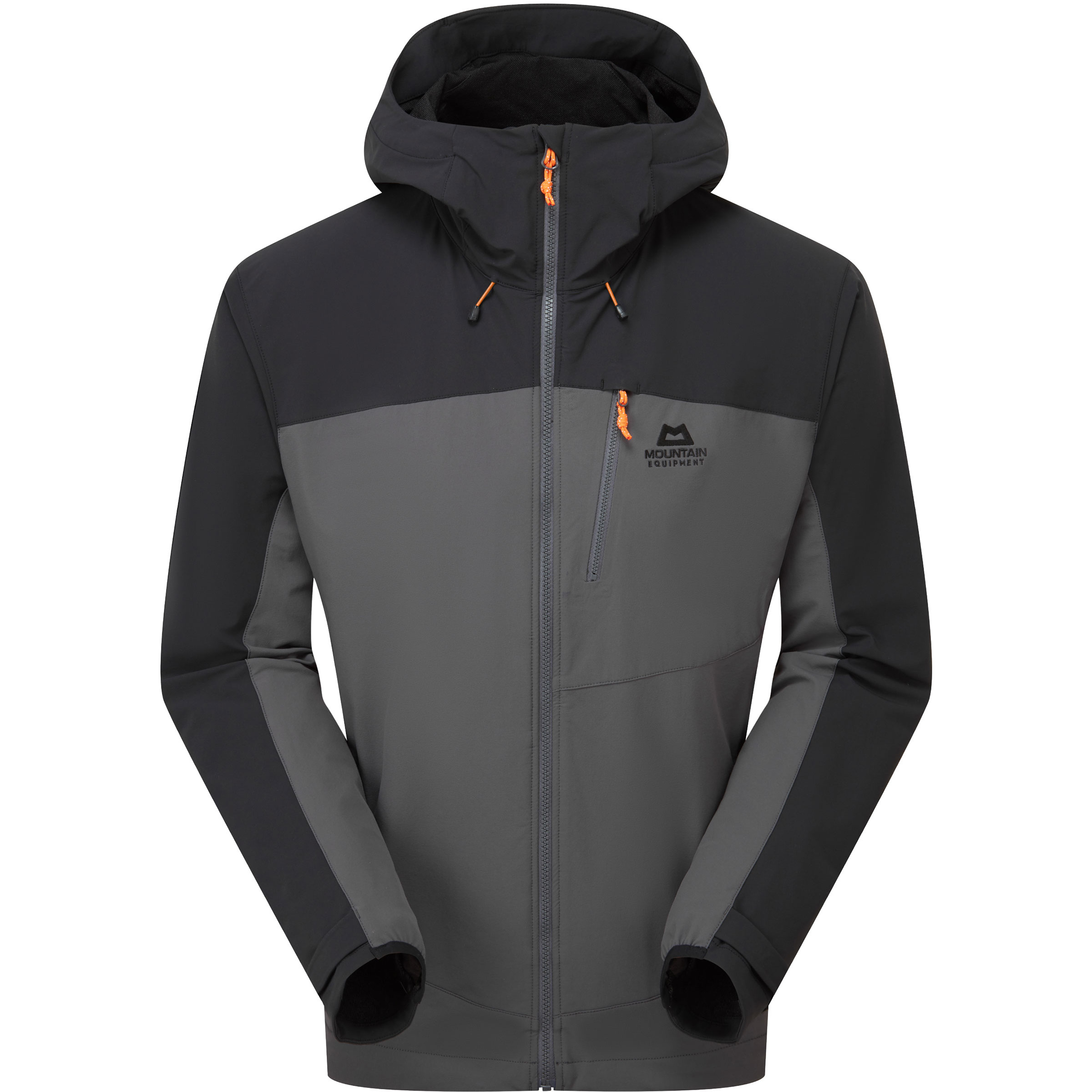 Mountain Equipment Frontier Herren Softshelljacke grau Größe S Alpinklettern | Bergsteigen | Hochtour Windabweisend Wasserabweisend
