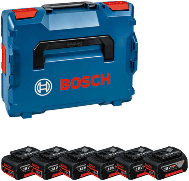 Pack de batteries BOSCH 6x GBA 18V 4,0Ah (1600A02A2S)