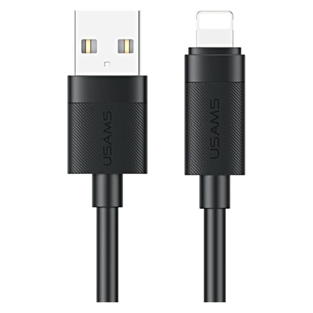 Usams Cable U94 12W Lightning to USB-A 1m black (1 m, USB 2.0, 12 W) (66946735)
