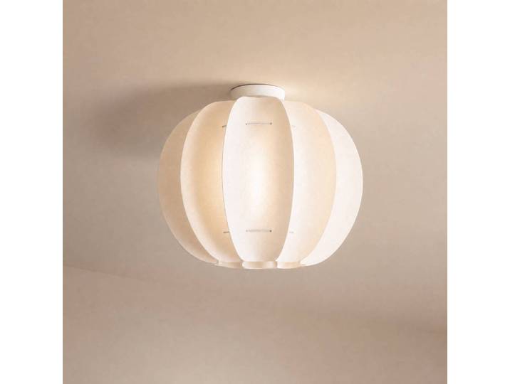 Deckenleuchte Winslow Lindby, dimmbar, weiß / opal, für Wohn- / Esszimmer, Kunststoff, Skandinavisch