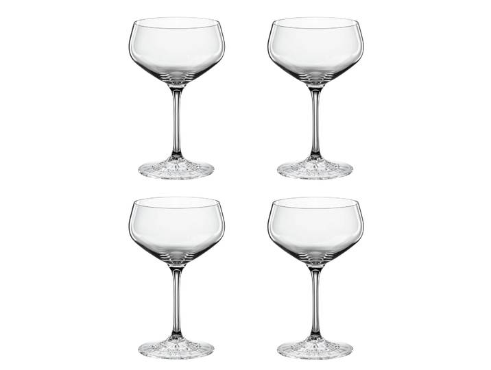 Spiegelau Perfect Serve champagnecoupe 24 cl, 4 stuks transparant