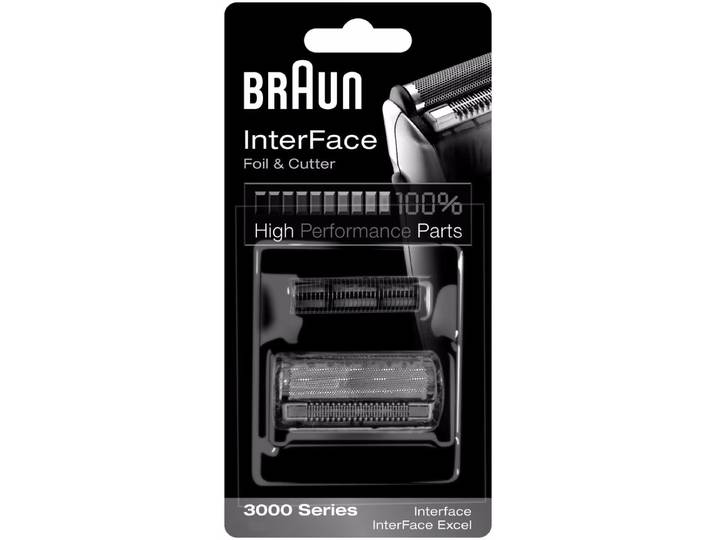Braun KP 3000 INTERFACE Kombi-Pack – Rasiergerät Zubehör/Epiliergerät Zubehör – edelstahl