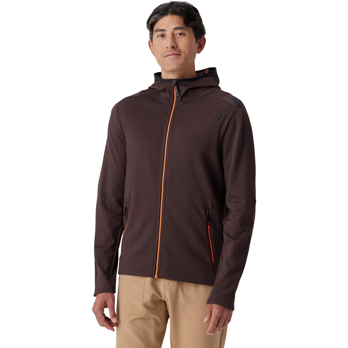 Spyder Speed Fleece Hooded Jacket mocha (MOC) S 38A483610-MOC-S