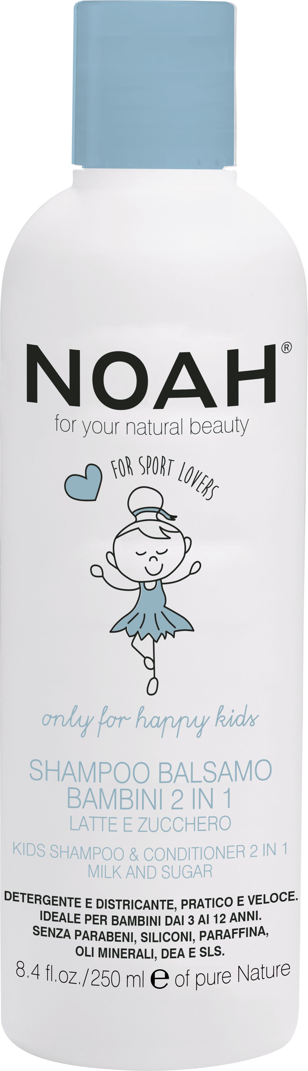 Noah Kids Shampoo and Conditioner 2 in 1 250 ml