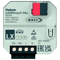 Theben UP 1-fach DALI-Aktor LUXORliving D1 DALI
