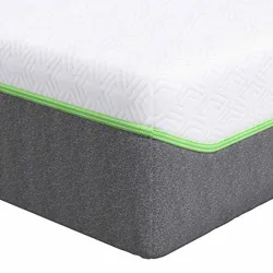 vidaXL Matratze Weiß und Grau 140 x 200 cm Taschenfeder