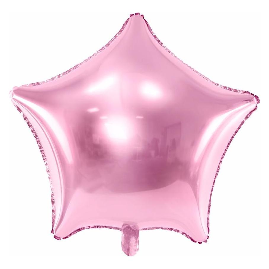 Partydeco Sternballon Hellrosa 48cm (1x) (PARX1243)