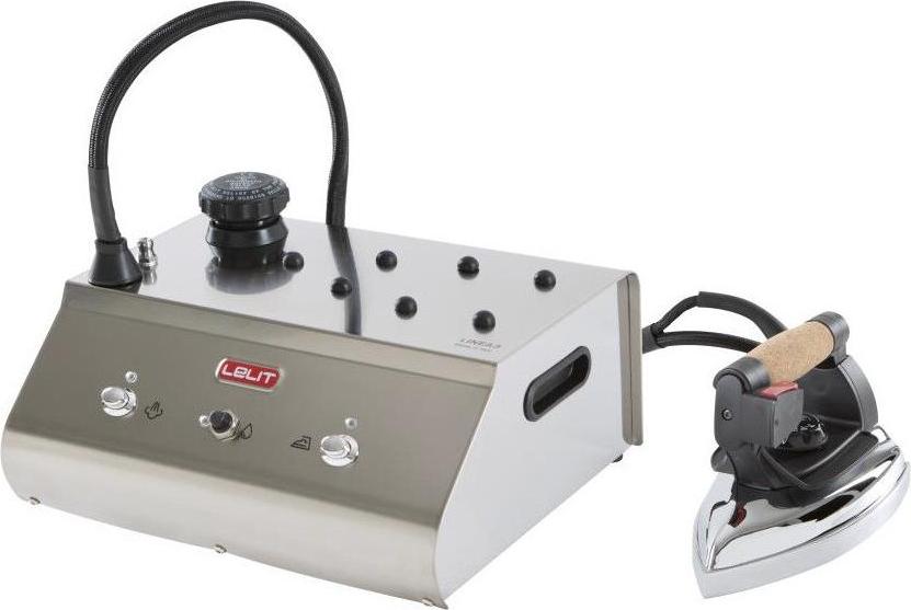 Lelit PS325 Dampfbügelstation 800 W 2,5 l Edelstahl-Bügelsohle Edelstahl