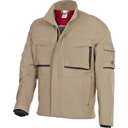 Bundjacke "1795-720" Comfort Plus - 52/54 - sahara/anthrazit