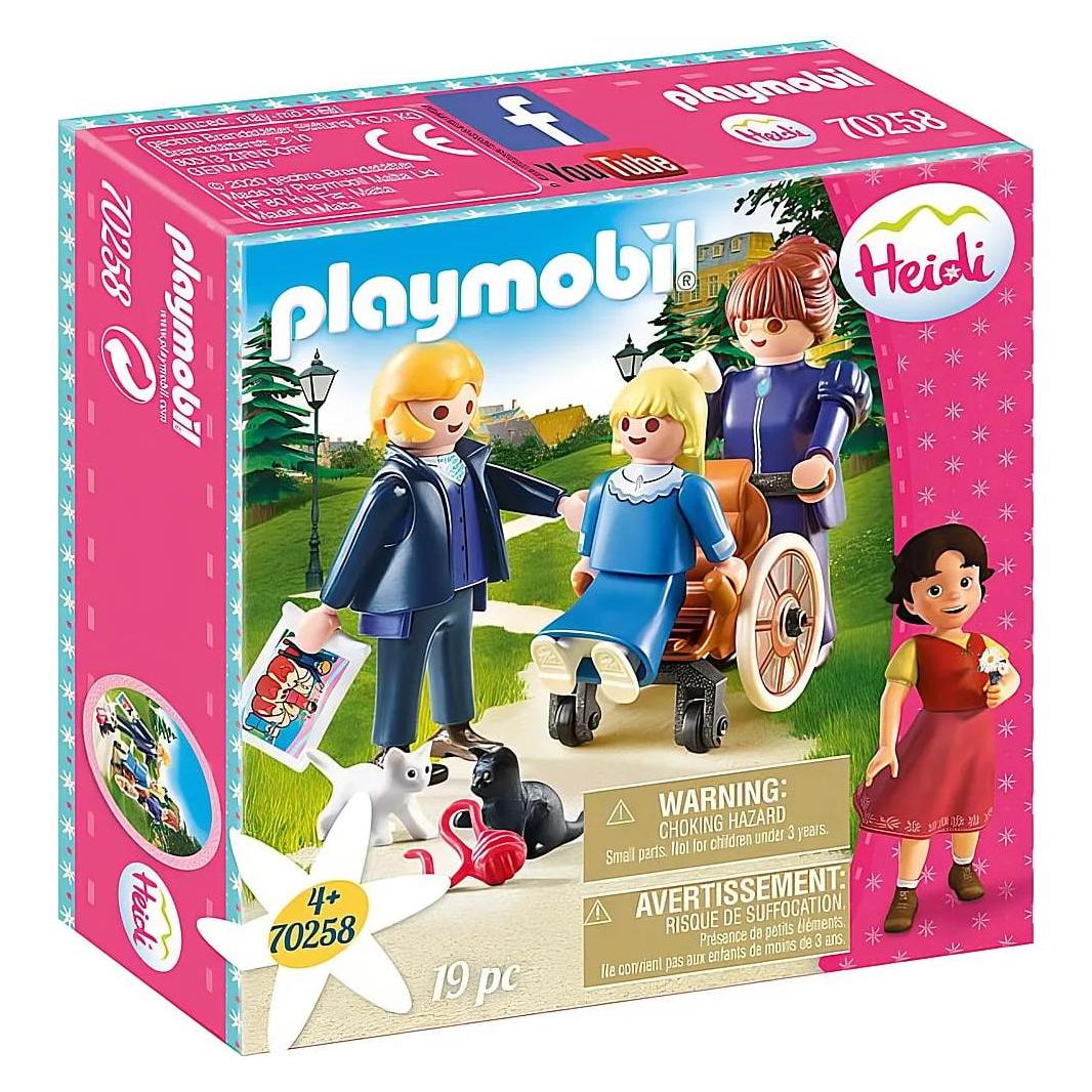 Playmobil Clara mit Vater und Fräulein Rottenmeier (70258, Playmobil Heidi) (70258)