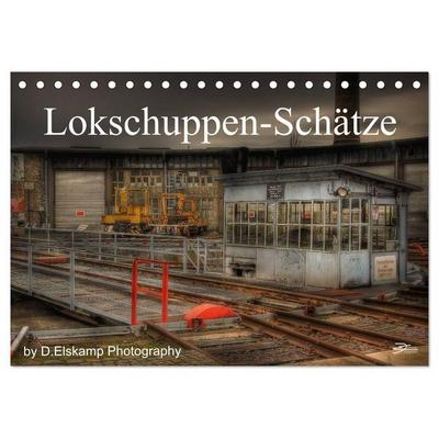 Lokschuppen-Schätze (Tischkalender 2027 DIN A5 quer), CALVENDO Monatskalender