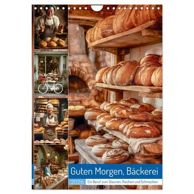 Guten Morgen, Bäckerei (Wandkalender 2026 DIN A4 hoch), CALVENDO Monatskalender