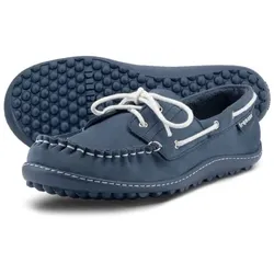 leguano moreccasin Barfußschuh - blau 44