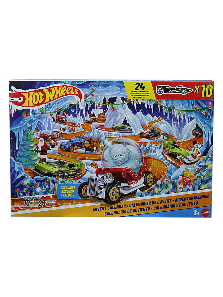 Mattel Adventskalender "Hot Wheels" - ab 3 Jahren - onesize