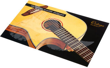 Ortega OERP Reusable Pickguard Transparent