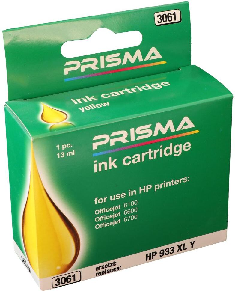 PRISMA 3061 Druckerpatrone für HP Tintenstrahldrucker, yellow, 13 ml