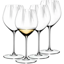 CHARDONNAY GLÄSER Performance transparent 727 ml 4er Set