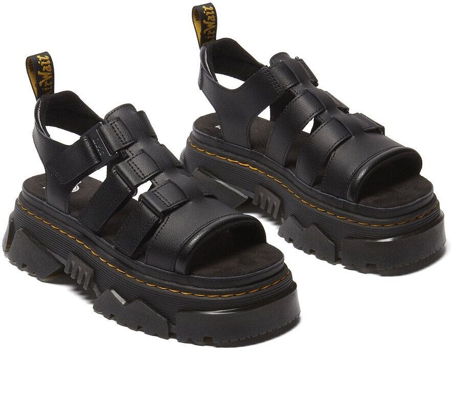 DR. MARTENS Sandales plateforme Mattison en cuir Athena
