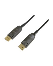 Equip DisplayPort 1.4 St/St 50m 8K/60Hz komp.HDCP schwarz Digital/Display/Video 50 m (119445)