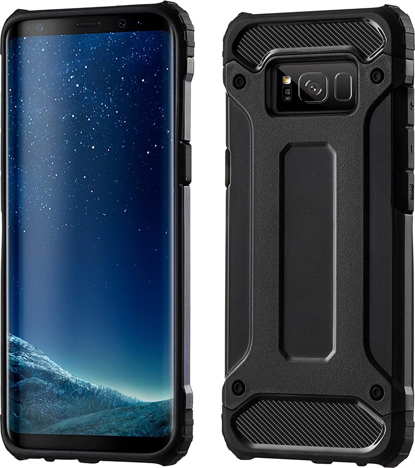 Cofi Panzerhoes hybride bescherming voor HUAWEI P40 PRO, zwart