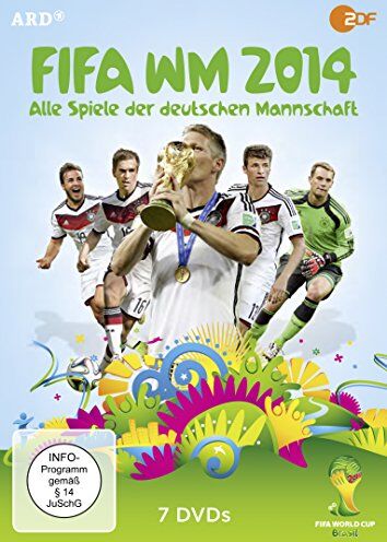 Karsten Linke - FIFA WM 2014 - Alle Spiele der deutschen Mannschaft [7 DVDs] - Preis vom 30.09.2026 09:01:18 h