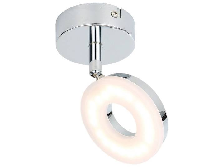 Spot LED ROUND 11cm 4W silberfarben