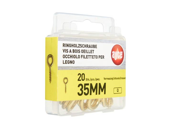 Ayce Ringschraube 3 mm 35 mm