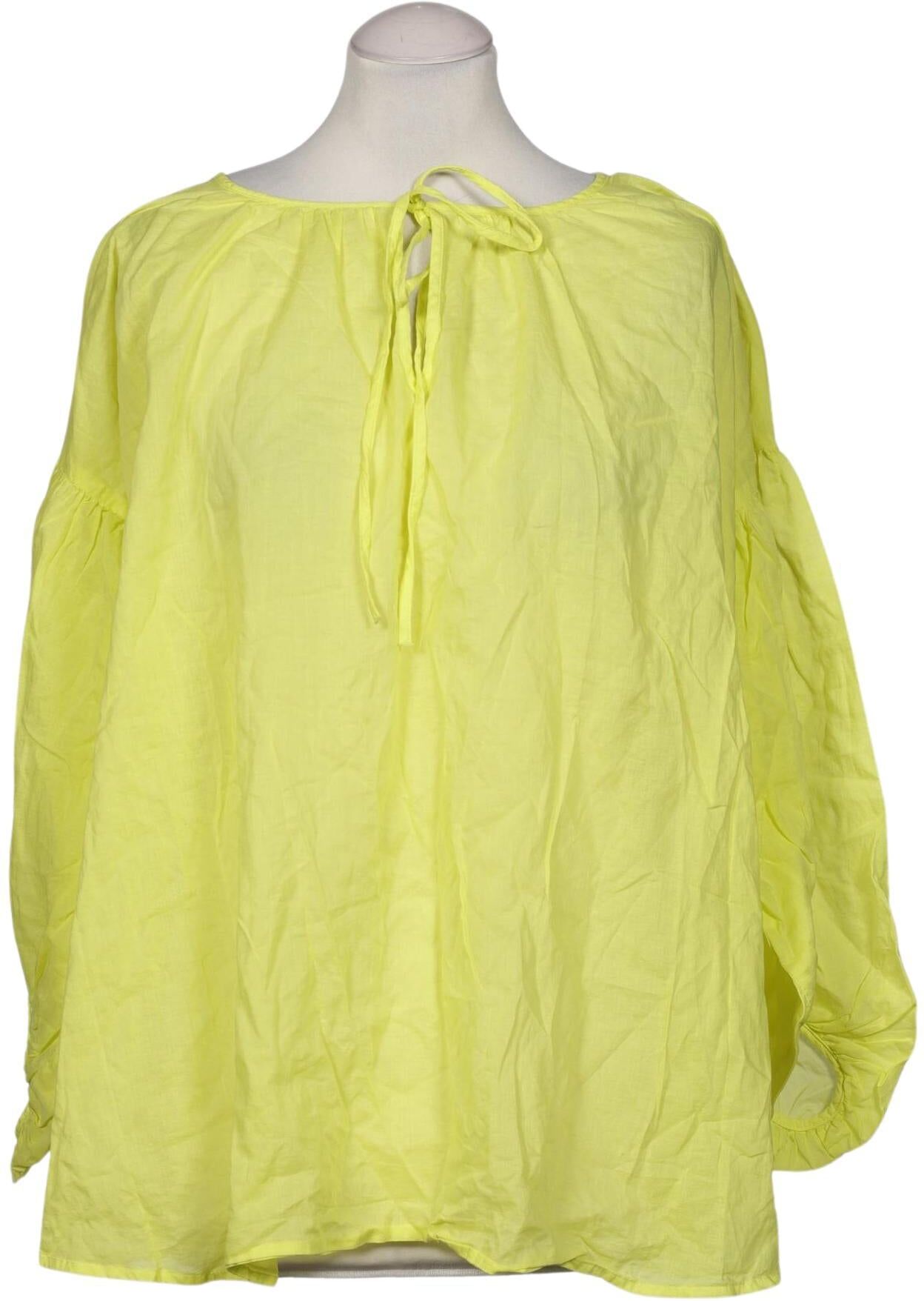 United Colors OF Benetton Damen Bluse, Neon, Gr. S, Baumwolle - Second Hand