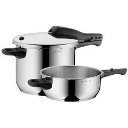 WMF Schnellkochtopf Perfect RDS 2tlg. Cromargan Silber