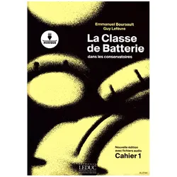 La classe de batterie dans les conservatoires vol.1, Fachbücher von Emmanuel Boursault