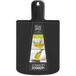 Joseph Joseph Chop2Pot Plus, Schneidebrett, Schwarz