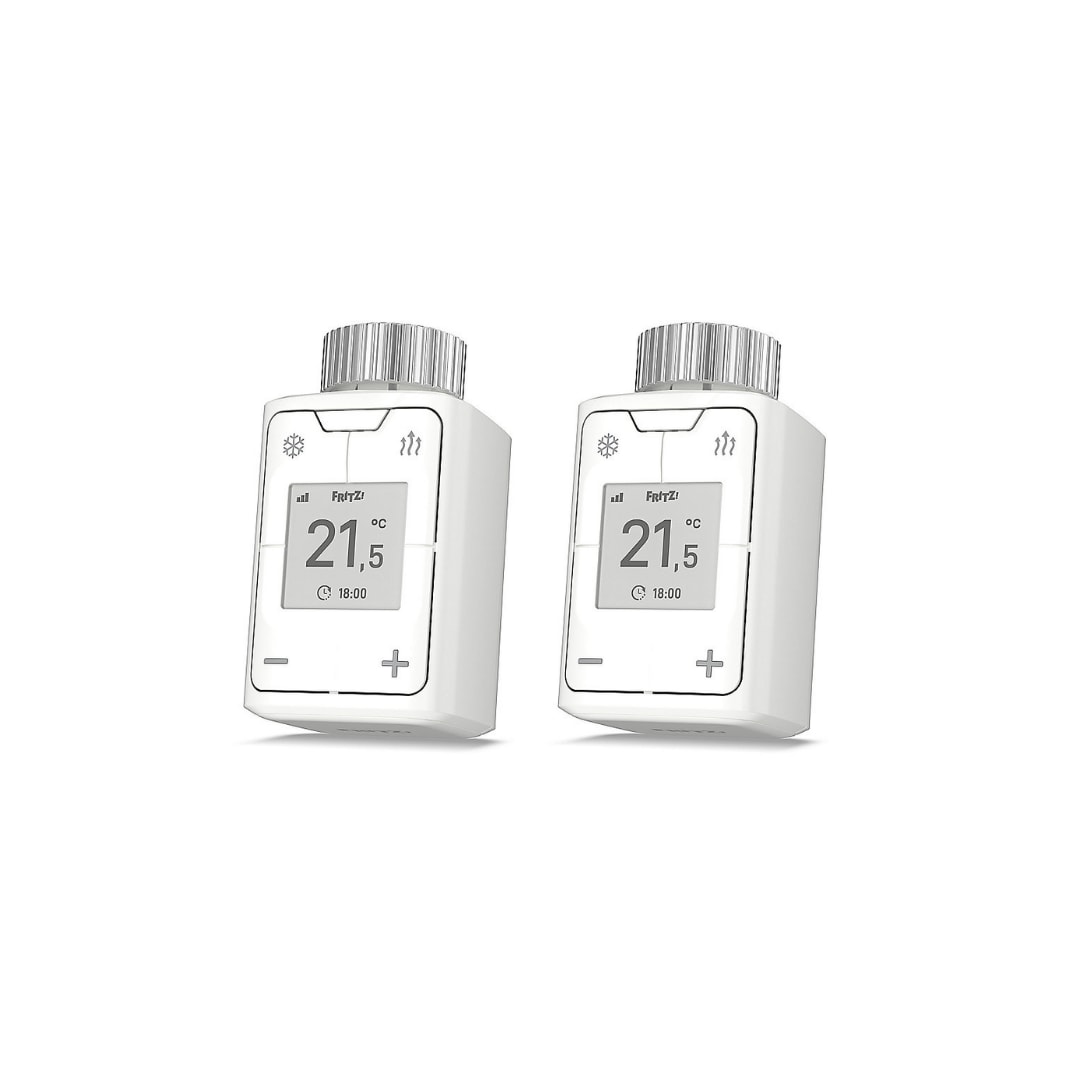 FRITZ!Smart Thermo 302 Heizkörperregler für AVM FRITZ!Box weiß, 2er Pack
