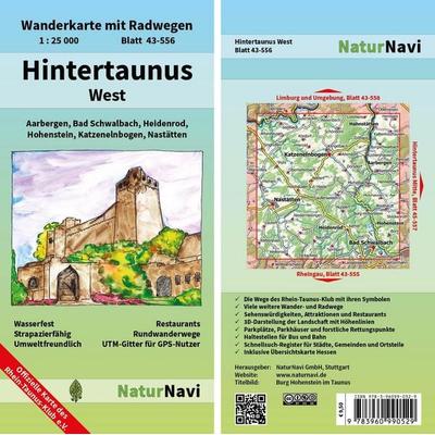 Hintertaunus West, Sonstige von , Naturnavi, 978-3-96099-052-9